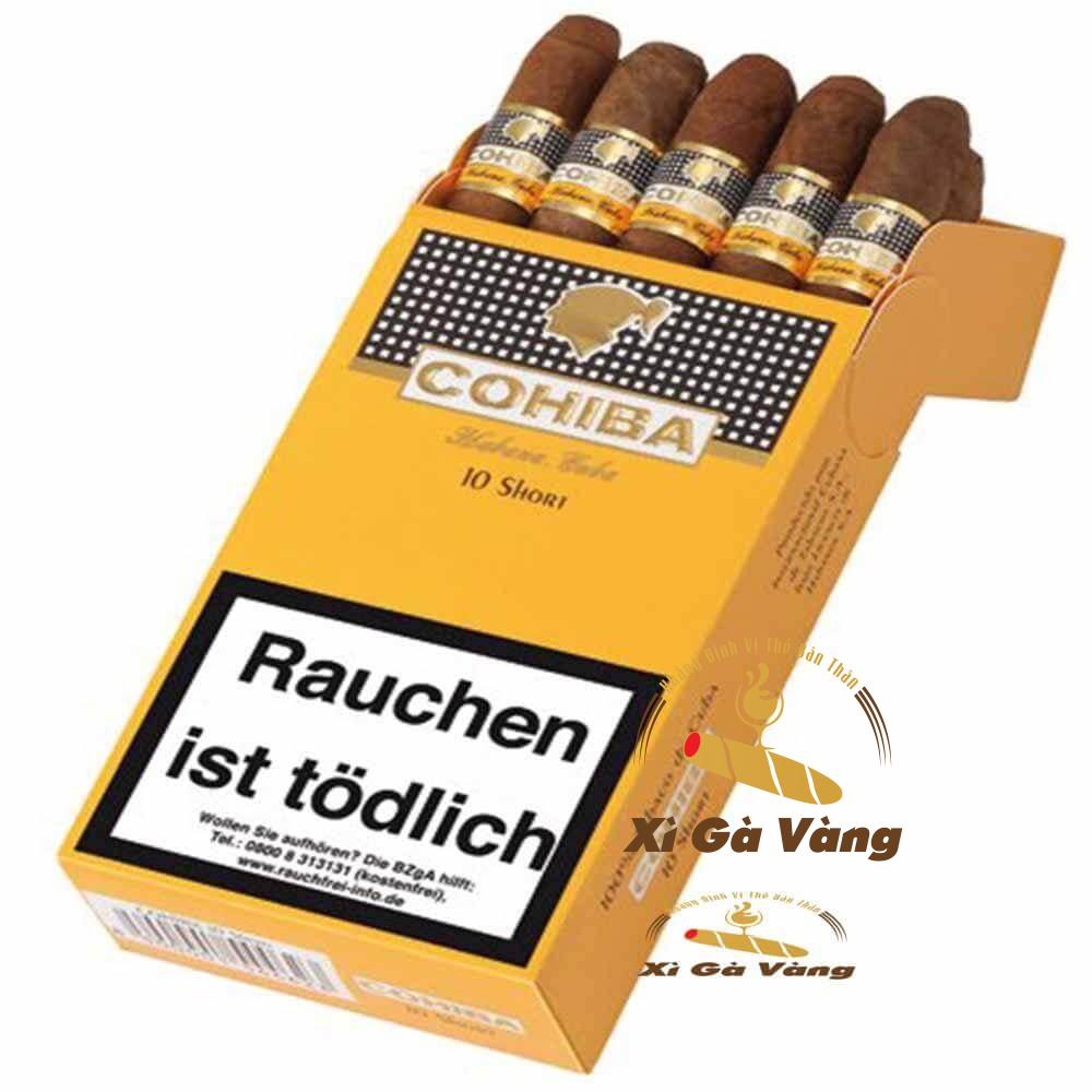 Cohiba Short là dòng xì gà ngon, giá rẻ phổ biến tại Việt Nam